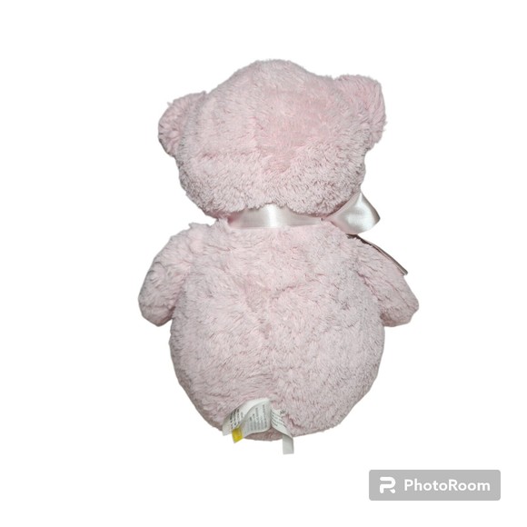 Gund Baby My First Teddy Bear Pink Girl Large Plush Stuffed Animal Toy Satin - Picture 6 of 8